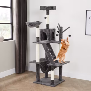XXL cat scratching post in anthracite